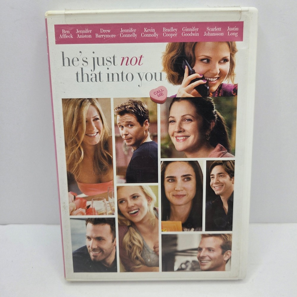 He's Just Not That Into You DVD Rom-Com Movie Aniston Affleck 2009 Widescreen
